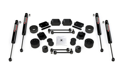 TeraFlex JL 2dr Sport/Sahara: 2.5" Performance Spacer Lift Kit & 9550 VSS Twin-Tube for 2018-2026 Jeep Wrangler - Recon Recovery