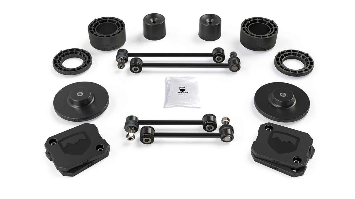TeraFlex 2.5" Performance Spacer Lift Kit - No Shocks for 2020-2025 Jeep Gladiator - Recon Recovery