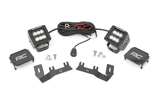 Rough Country LED Ditch Light Kit Chevy/GMC 1500 (14 - 18 & Classic) - Recon Recovery