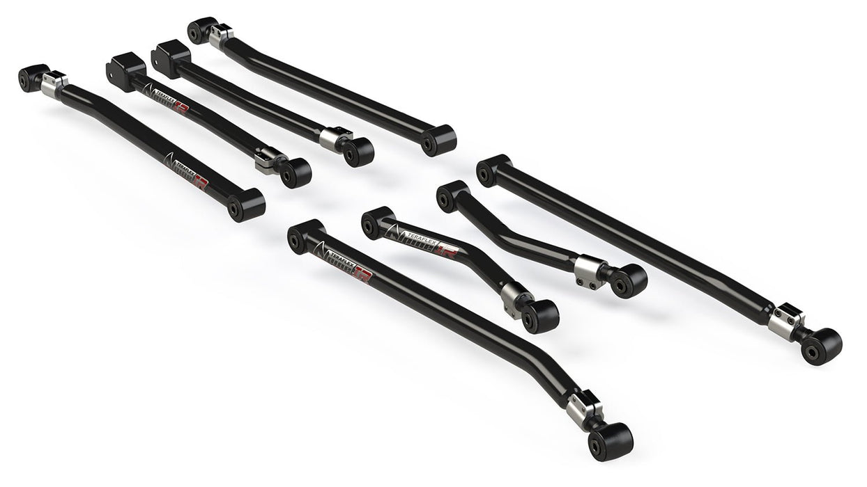 TeraFlex Alpine IR Long Control Arm Kit - 8-Arm (3-6" Lift) - Arms Only for 2007-2018 Jeep Wrangler - Recon Recovery