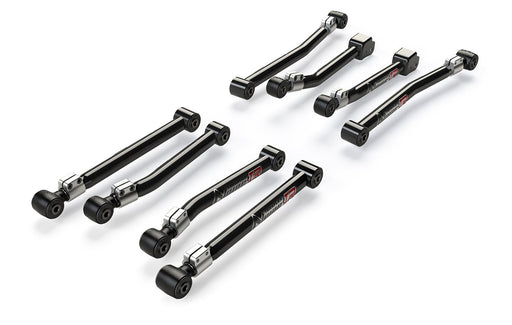 TeraFlex Alpine IR Short Control Arm Kit - 8-Arm (0-4.5" Lift) for 2018-2026 Jeep Wrangler - Recon Recovery