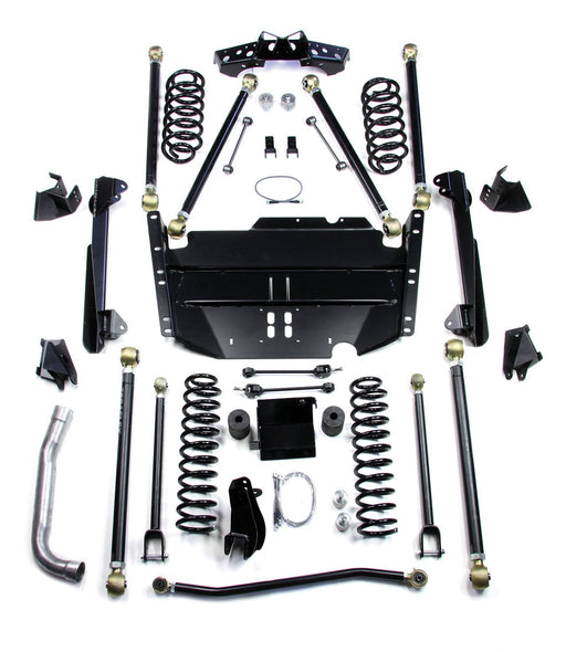 TeraFlex 4" Pro LCG Long Arm Suspension System - No Shocks for 1997-2006 Jeep Wrangler - Recon Recovery