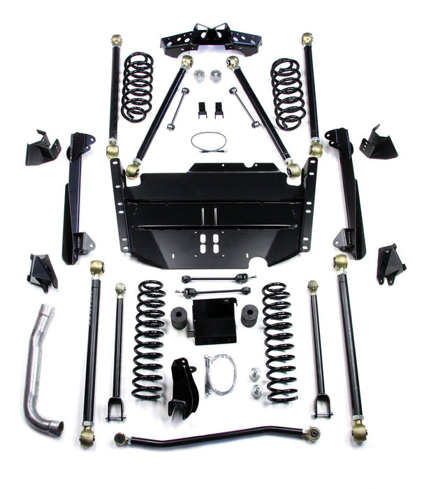 TeraFlex 4" Pro LCG Long Arm Suspension System - No Shocks for 1997-2006 Jeep Wrangler - Recon Recovery