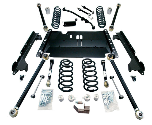 TeraFlex 4" Enduro LCG Long Arm Suspension System - No Shocks for 2004-2006 Jeep Wrangler - Recon Recovery
