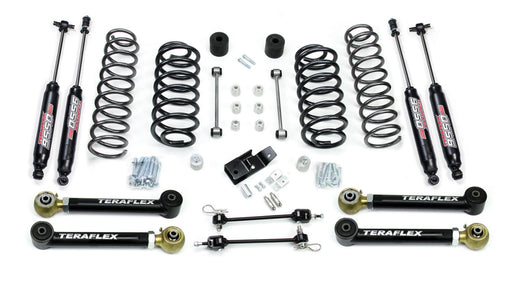 TeraFlex 3" Suspension System W/ 4 Short Control Arms & 9550 VSS Twin-Tube for 1997-2006 Jeep Wrangler - Recon Recovery