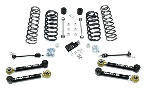 TeraFlex 4" Suspension System W/ 4 Short Control Arms - No Shocks for 1997-2006 Jeep Wrangler - Recon Recovery