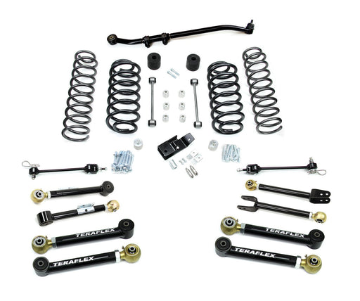 TeraFlex 4" Suspension System W/ 8 Short Control Arms - No Shocks for 1997-2006 Jeep Wrangler - Recon Recovery