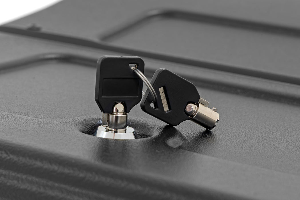 Rough Country Under Seat Storage with Locking Lid for 2015 - 2026 Ford F - 150 & F - 250/F - 350/Raptor - Recon Recovery