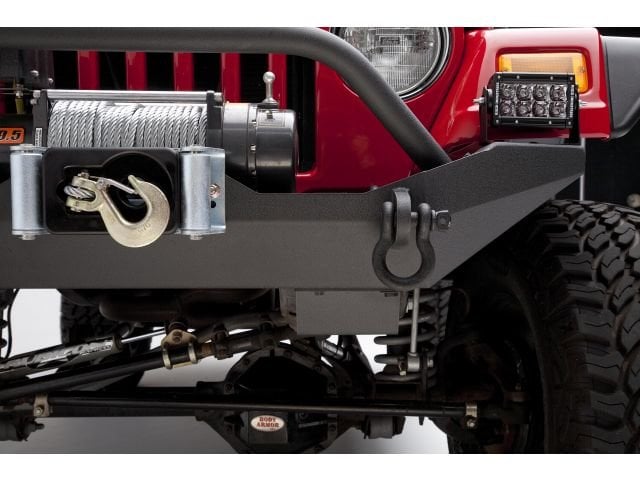 Body Armor 4x4 TJ-19531 Mid Width 1987-2006 Wrangler YJ & TJ Front Bumper - Bolt on - Recon Recovery