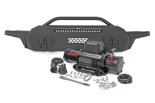 Rough Country Front Bumper for 2016 - 2023 Toyota Tacoma - Recon Recovery