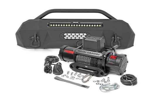Rough Country Front Bumper for 2016 - 2023 Toyota Tacoma - Recon Recovery