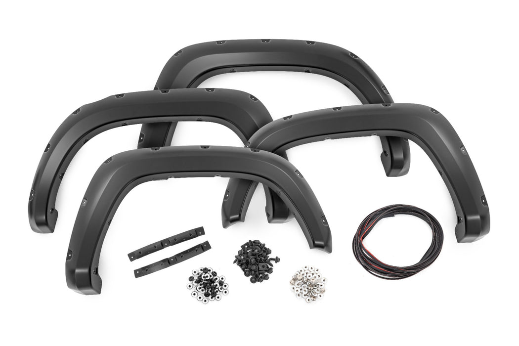 Rough Country Pocket Fender Flares for 2016 - 2023 Toyota Tacoma - Recon Recovery