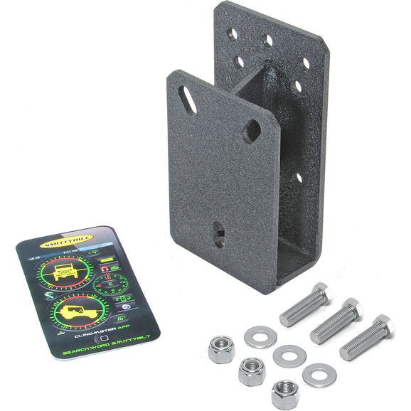 Smittybilt Spare Tire Relocation Bracket for 35" Tire for 1976 - 2018 Jeep CJ YJ TJ JL JK - Recon Recovery