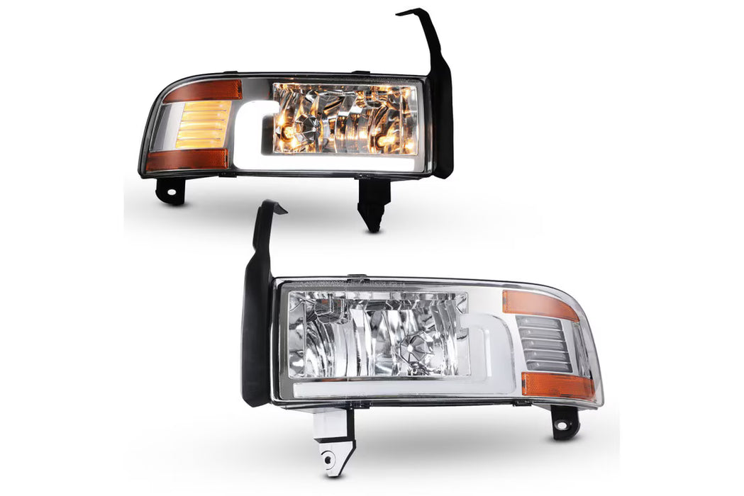 Winjet Headlights for 1994-2001 Dodge Ram 1500