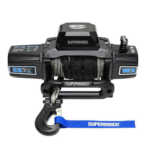 Superwinch SX12SR 12,000 lbs. Wireless Recovery Winch - 80ft Synthetic Rope - Recon Recovery