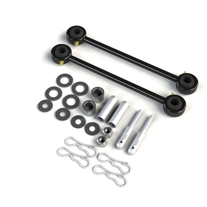 TeraFlex 11" Front Sway Bar Quick Disconnect Kit (3-4" Lift) for 1987-1995 Jeep Wrangler - Recon Recovery