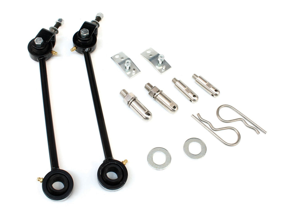 TeraFlex 10" Front Sway Bar Quick Disconnect Kit (3-6" Lift) for 1997-2006 Jeep Wrangler - Recon Recovery