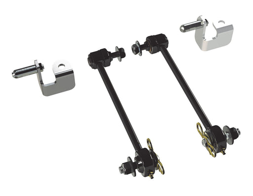 TeraFlex 8.5" Front Sway Bar Quick Disconnect Kit (0-2.5" Lift) for 2007-2018 Jeep Wrangler - Recon Recovery