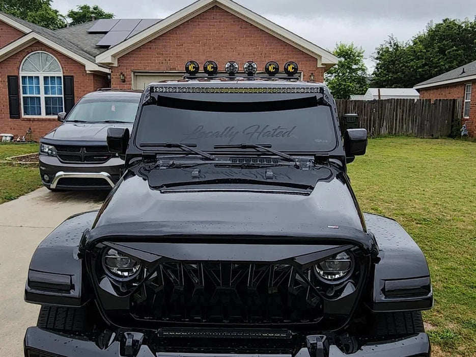 KC HiLites 50" KC Xross Bar - Overhead - SlimLite LED - 6 - Light System - 300W Spot Beam - Universal - Recon Recovery