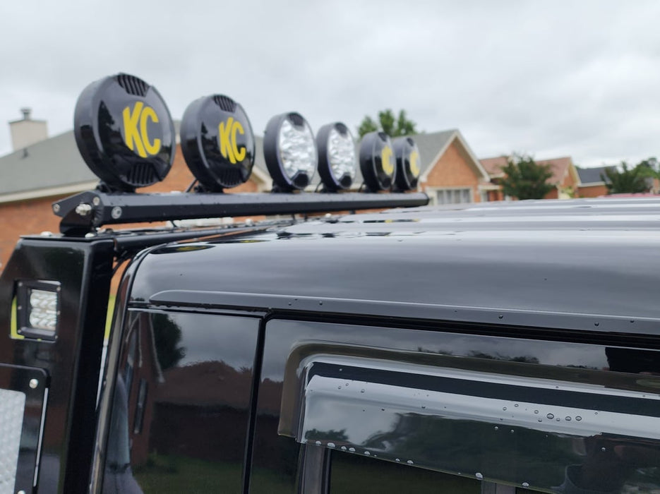 KC HiLites 50" KC Xross Bar - Overhead - SlimLite LED - 6 - Light System - 300W Spot Beam - Universal - Recon Recovery