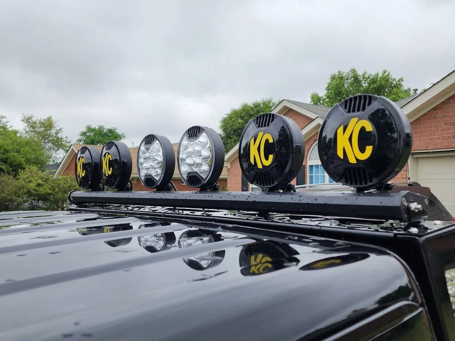 KC HiLites 50" KC Xross Bar - Overhead - SlimLite LED - 6 - Light System - 300W Spot Beam - Universal - Recon Recovery