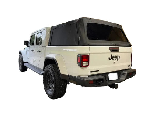 Explorer Soft Shell Foldable Bed Cap for 2020-2026 Jeep Gladiator JT | OVS Black Diamond - Recon Recovery