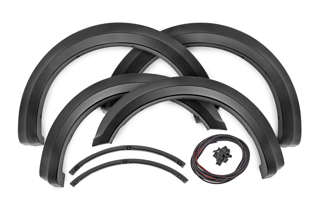 Rough Country Sport Fender Flares for 2018 - 2020 Ford F - 150 - Recon Recovery