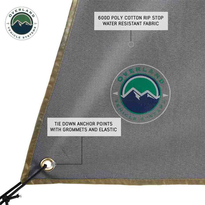 OVS HD Nomadic 270 Degree Awning - Wall 2 with Window - Passenger Side - Recon Recovery