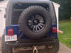 SmittyBilt High Clearance Rear Bumper w/ Tire Carrier 1987 - 2006 Jeep Wrangler YJ TJ LJ - Recon Recovery - Recon Recovery