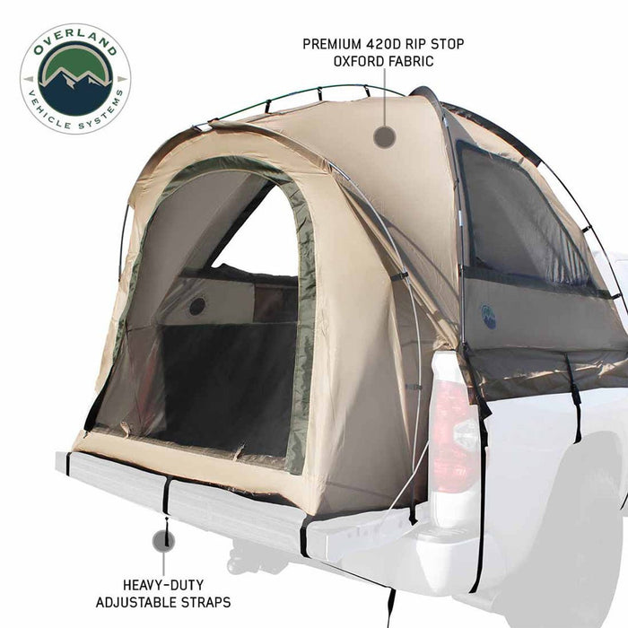 Overland Vehicles TACT Truck Bed Quick Deploy Tent