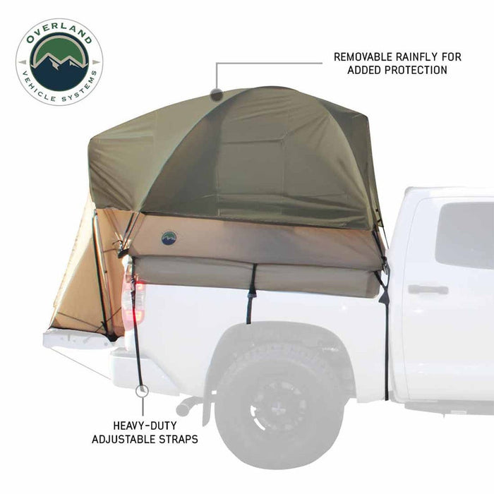 pickup tent topper Overland Vehicles TACT Truck Bed Quick Deploy Tent