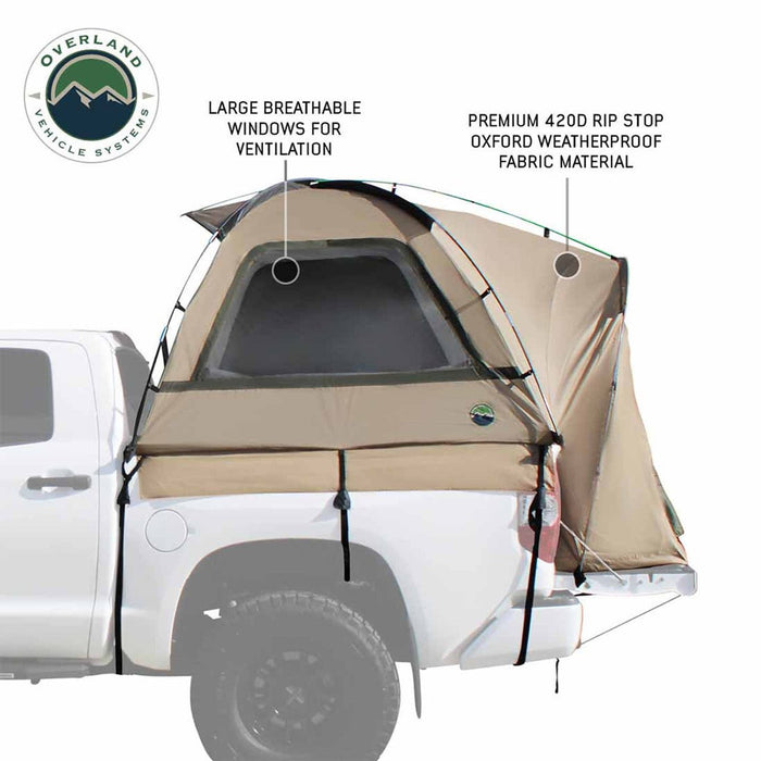 Overland Vehicles TACT Truck Bed Tent Universal Fit - Recon Recovery - Recon Recovery