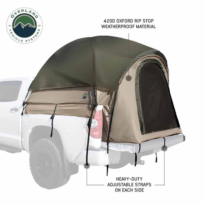 Overland Vehicles TACT Truck Bed Tent Universal Fit - Recon Recovery - Recon Recovery