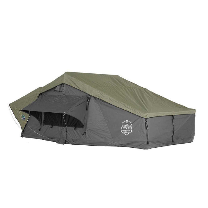 Overland Vehicle Systems Nomadic 2 person Extended Soft Shell Roof Top Tent - Recon Recovery