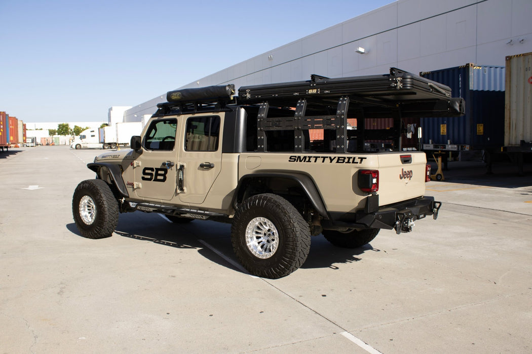 Smittybuilt XRC Gen3 Rear Winch Bumper with Hitch for 2020+ Jeep Gladiator JT - Recon Recovery
