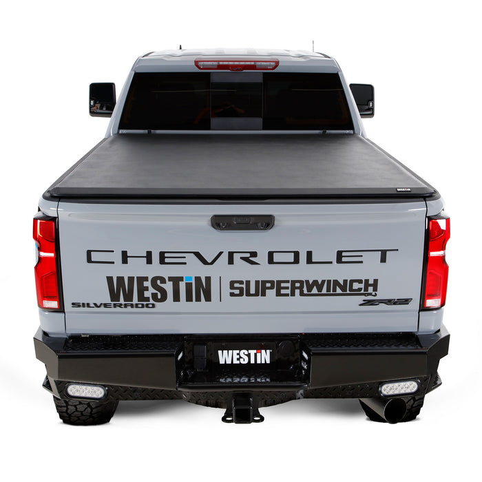 Low Profile Soft Roll up Tonneau cover for 2020 - 2026 Silverado & Sierra 2500HD 3500HD - Recon Recovery