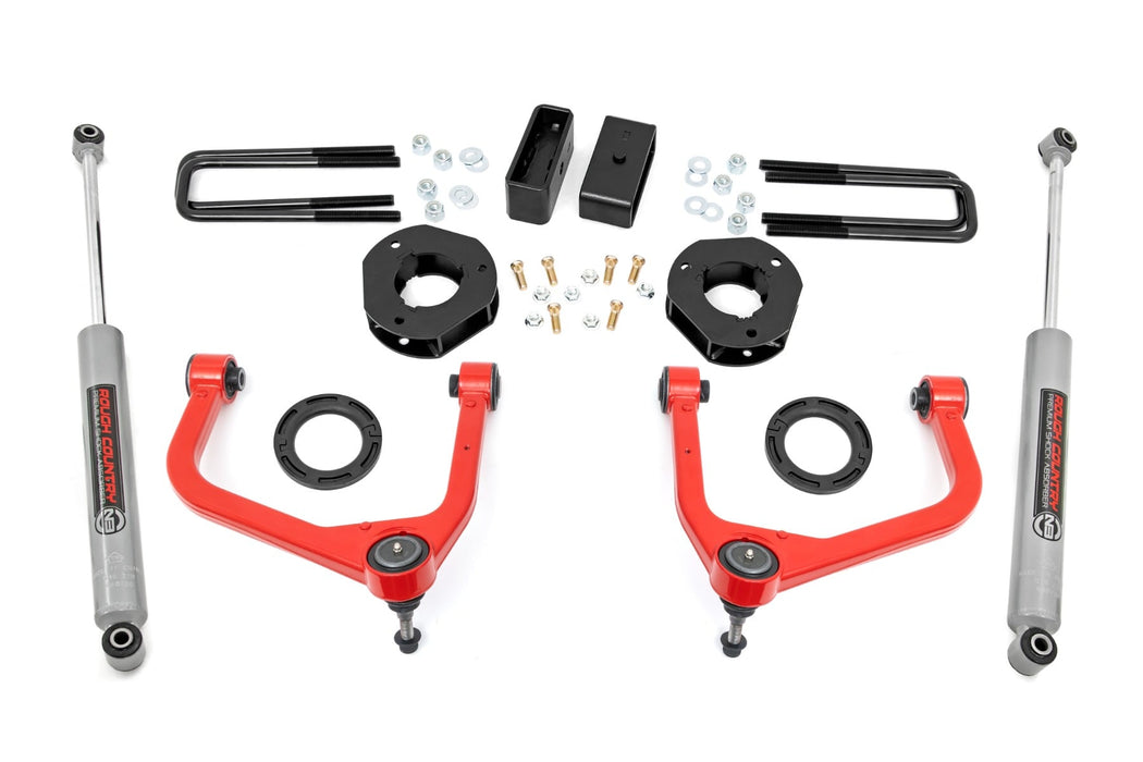 Rough Country 3.5 Inch Lift Kit for 2019 - 2024 GMC Sierra 1500 - Recon Recovery
