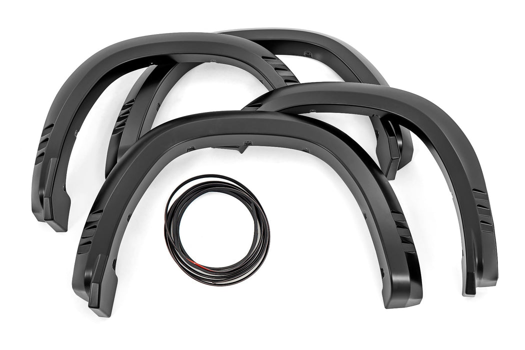 Rough Country SF1 Fender Flares for 2019 - 2024 Ram 1500 - Recon Recovery