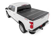 Rough Country Low Profile Tri Fold Aluminum Tonneau Cover for 2014 - 2019 Silverado Sierra 1500 2500HD 3500HD - Recon Recovery