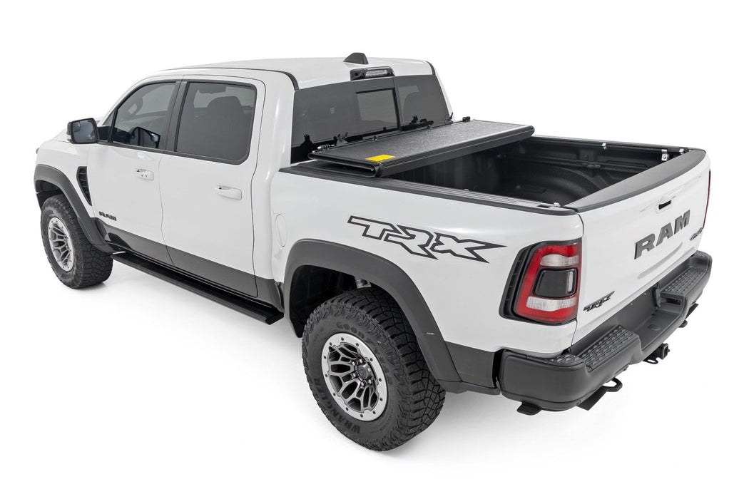 Rough Country Hard Low Profile Bed Cover for 2021 - 2024 Ram 1500 & 1500 TRX - Recon Recovery