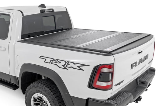 Rough Country Hard Low Profile Bed Cover for 2021 - 2024 Ram 1500 & 1500 TRX - Recon Recovery