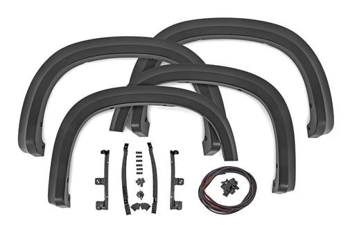 Rough Country Sport Fender Flares for 2019 - 2026 Chevy Silverado 1500 - Recon Recovery