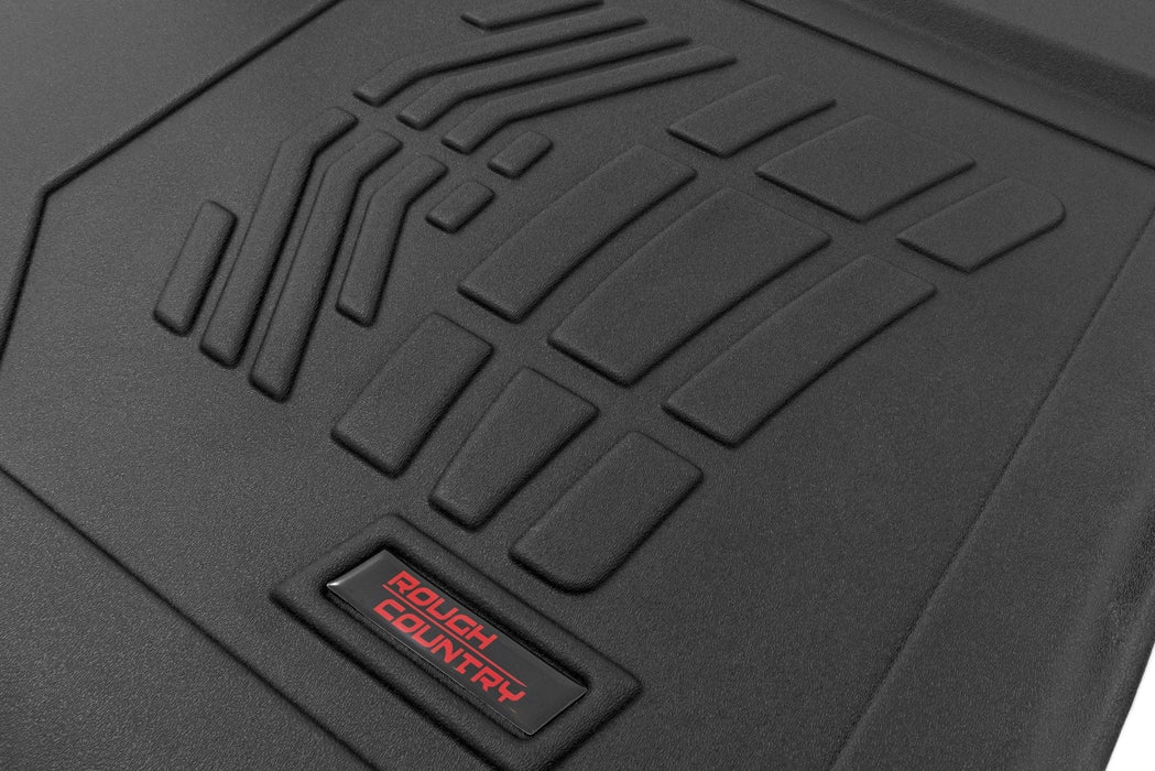 Rough Country Sure - Fit Floor Mats for 2019 - 2026 Chevy/GMC 1500 & 2500HD/3500HD - Recon Recovery