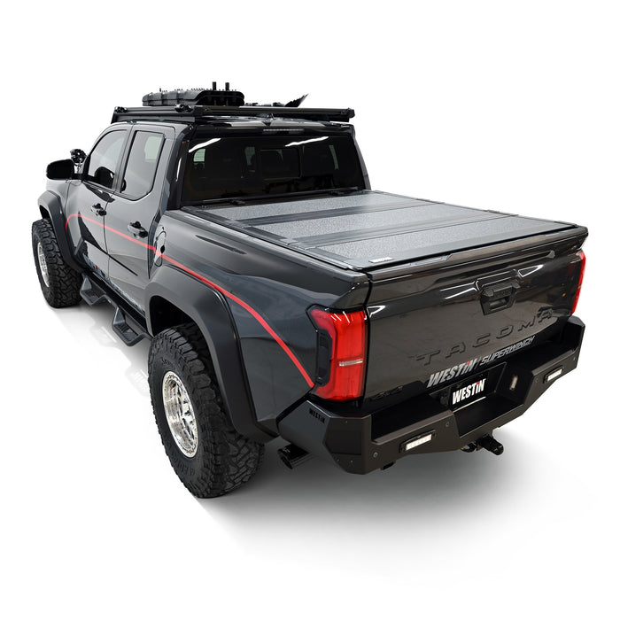 Westin Hard Tri - Fold Aluminum Tonneau Cover for 2024 - 2026 Toyota Tacoma - Recon Recovery - Recon Recovery