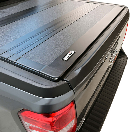 Westin Hard Tri - Fold Aluminum Tonneau Cover for 2003 - 2010 Dodge Ram 1500 2500 3500 - Recon Recovery