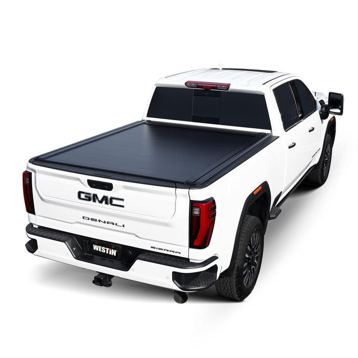 Powered Electric Retractable Tonneau Cover for 2020-2027 GM Silverado & Sierra 2500/3500 - Recon Recovery