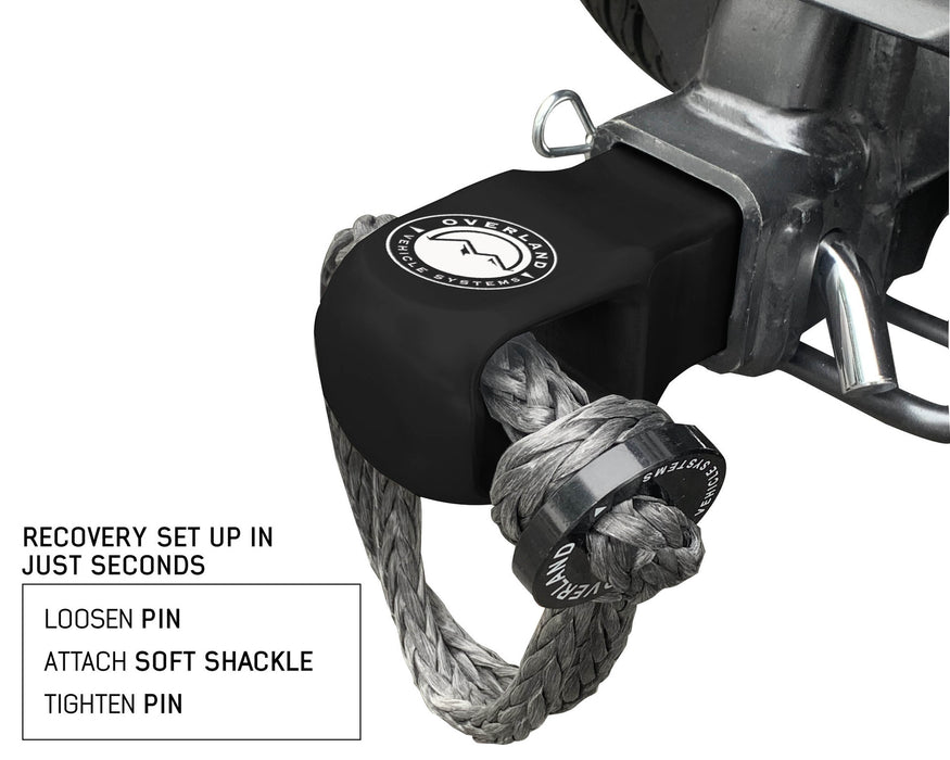 Overland Vehicle Systems Aluminum Recovery Hitch Receiver - Recon Recovery - Recon Recovery