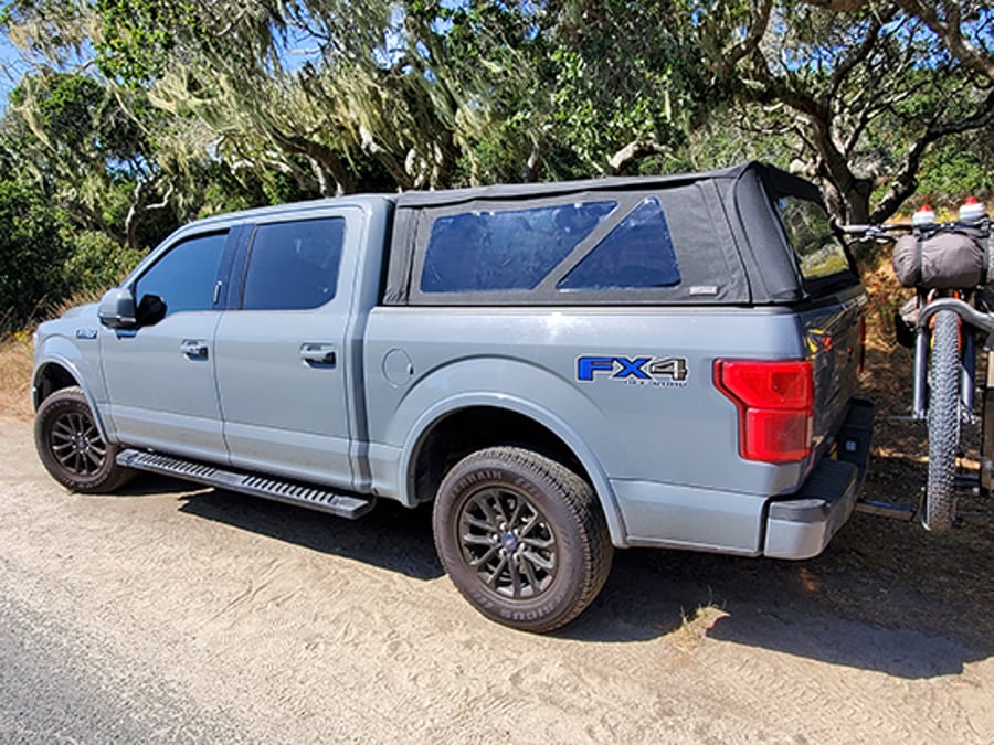Outlander Soft Truck Cap Topper 2019-2026 Ford Ranger 5ft Short Bed ...