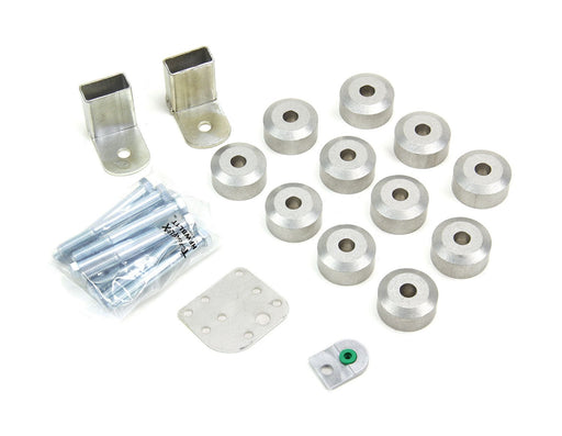 TeraFlex 1" Body Lift Kit - Aluminum for 1997-2006 Jeep Wrangler - Recon Recovery