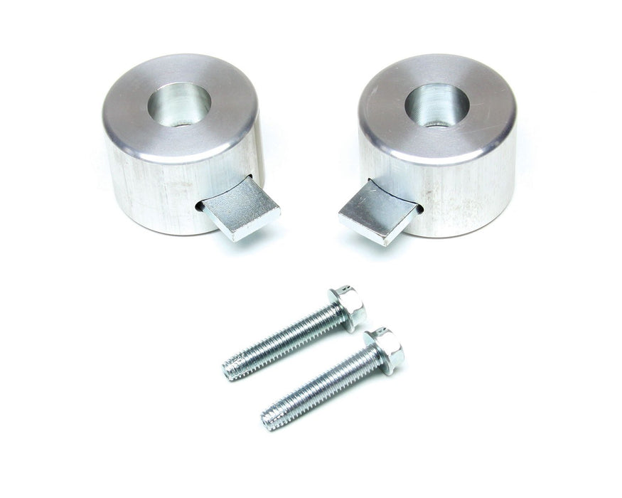 TeraFlex 1.75" Bump Stop Strike Pad Kit W/ Spring Retainer Rear Lower - (LCG Lift) for 1997-2006 Jeep Wrangler - Recon Recovery